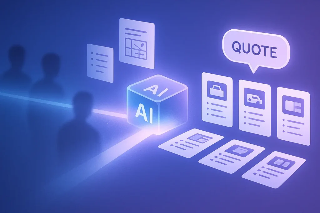 AI sales assistant for building material manufacturers