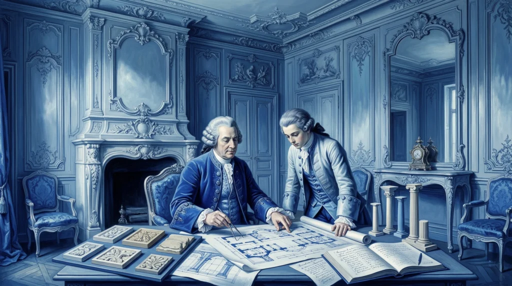 Building materials knowledge retention — senior sales rep reviewing product specs with new team member